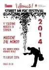 locandina street music festival 2014